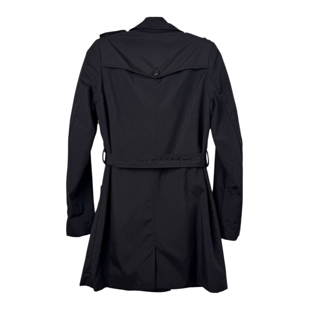 G’Urban By Gemo Classic Double Breasted Belted Trench Coat Made in France Size S - Picture 3 of 7